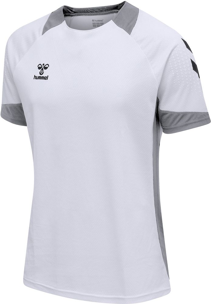 Hummel Hmllead S/S Poly Jersey - white