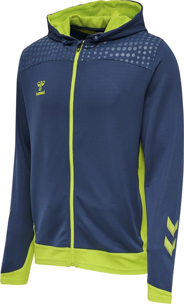 Hummel Hmllead Zip Poly Hoodie - dark denim