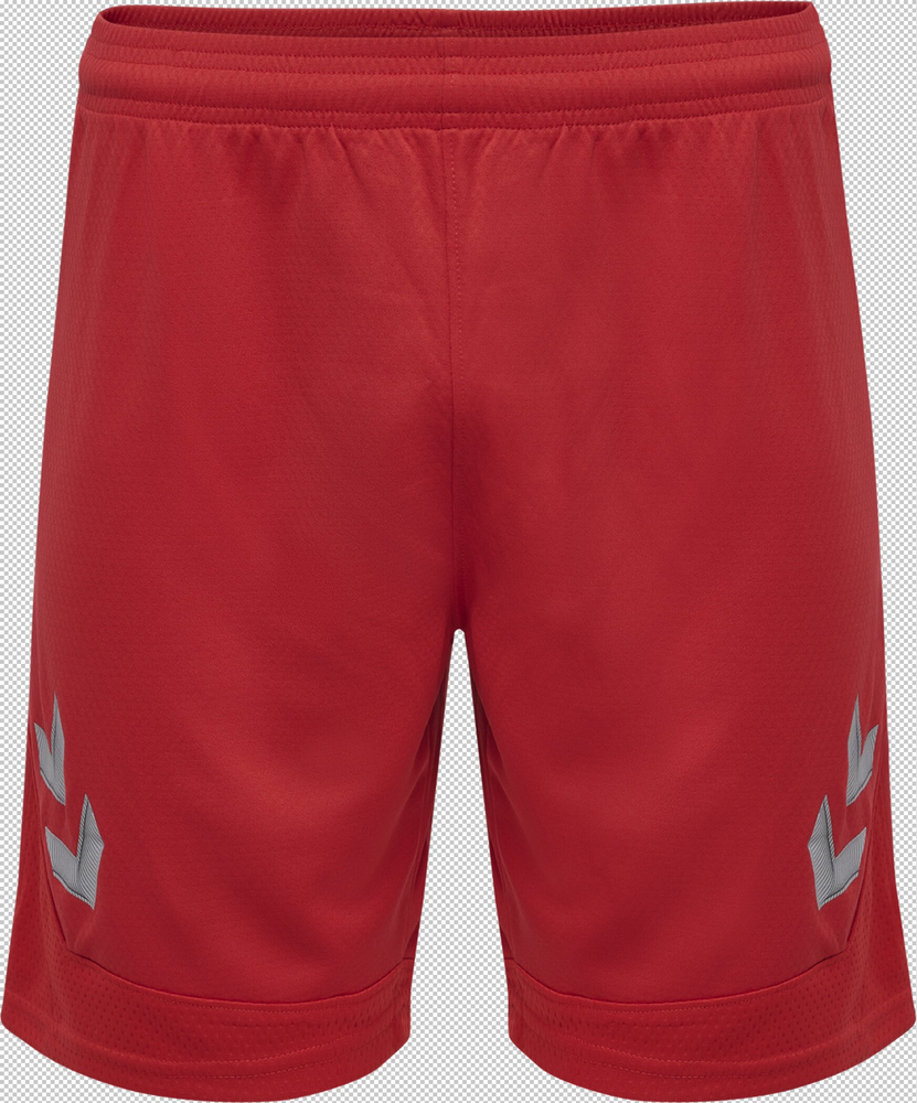 Hummel Hmllead Poly Shorts - true red
