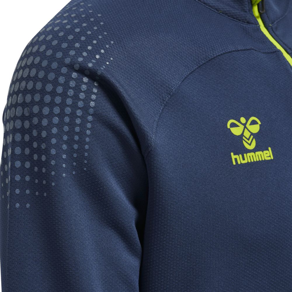 Hummel Hmllead Poly Zip Jacket - dark denim