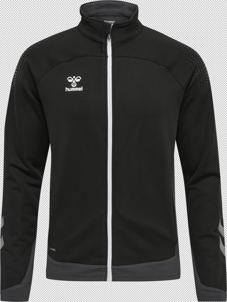 Hummel Hmllead Poly Zip Jacket - black