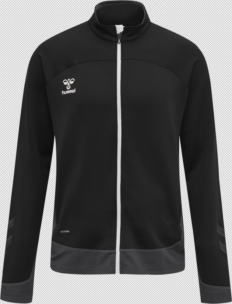 Hummel Hmllead Poly Zip Jacket Kids - black