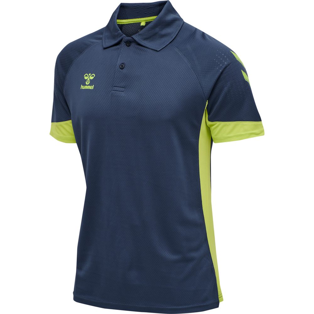 Hummel Hmllead Functional Kids Polo - dark denim