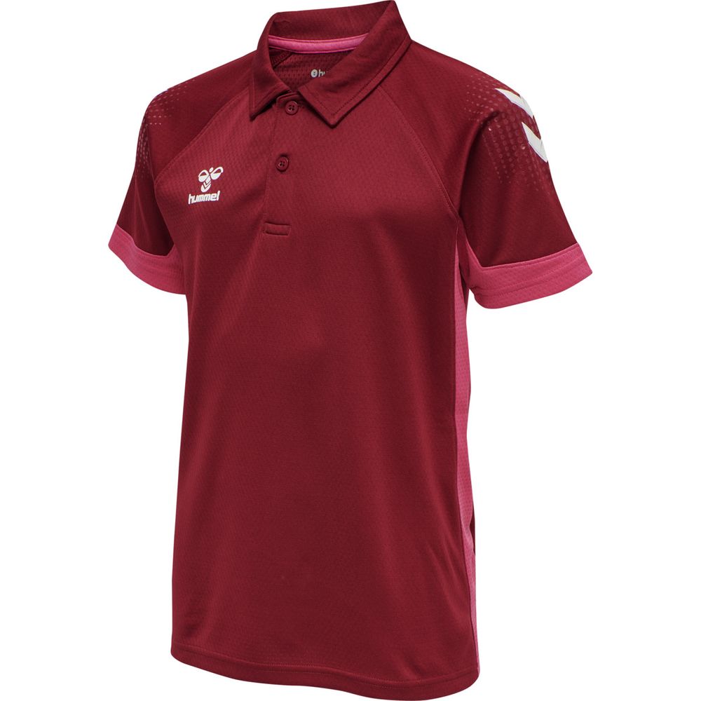 Hummel Hmllead Functional Kids Polo - biking red