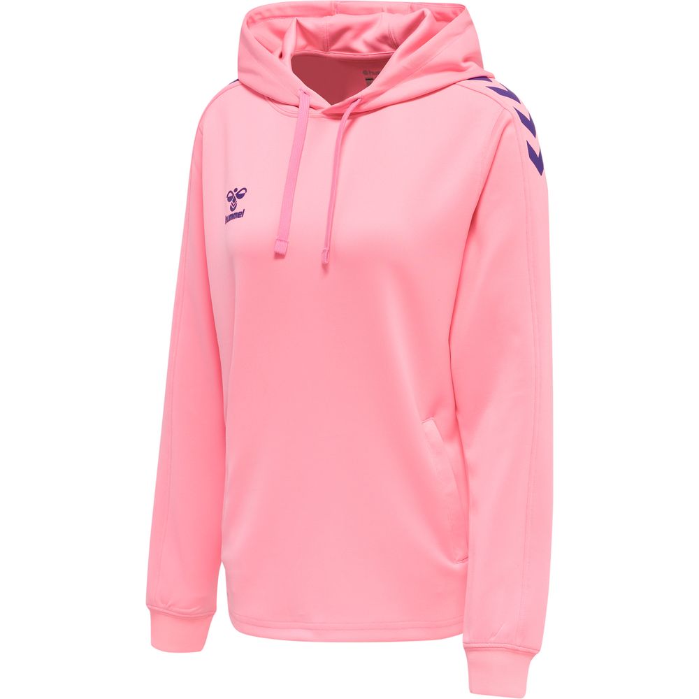 Hummel Hmlcore Xk Poly Sweat Hoodie Woman - cotton candy