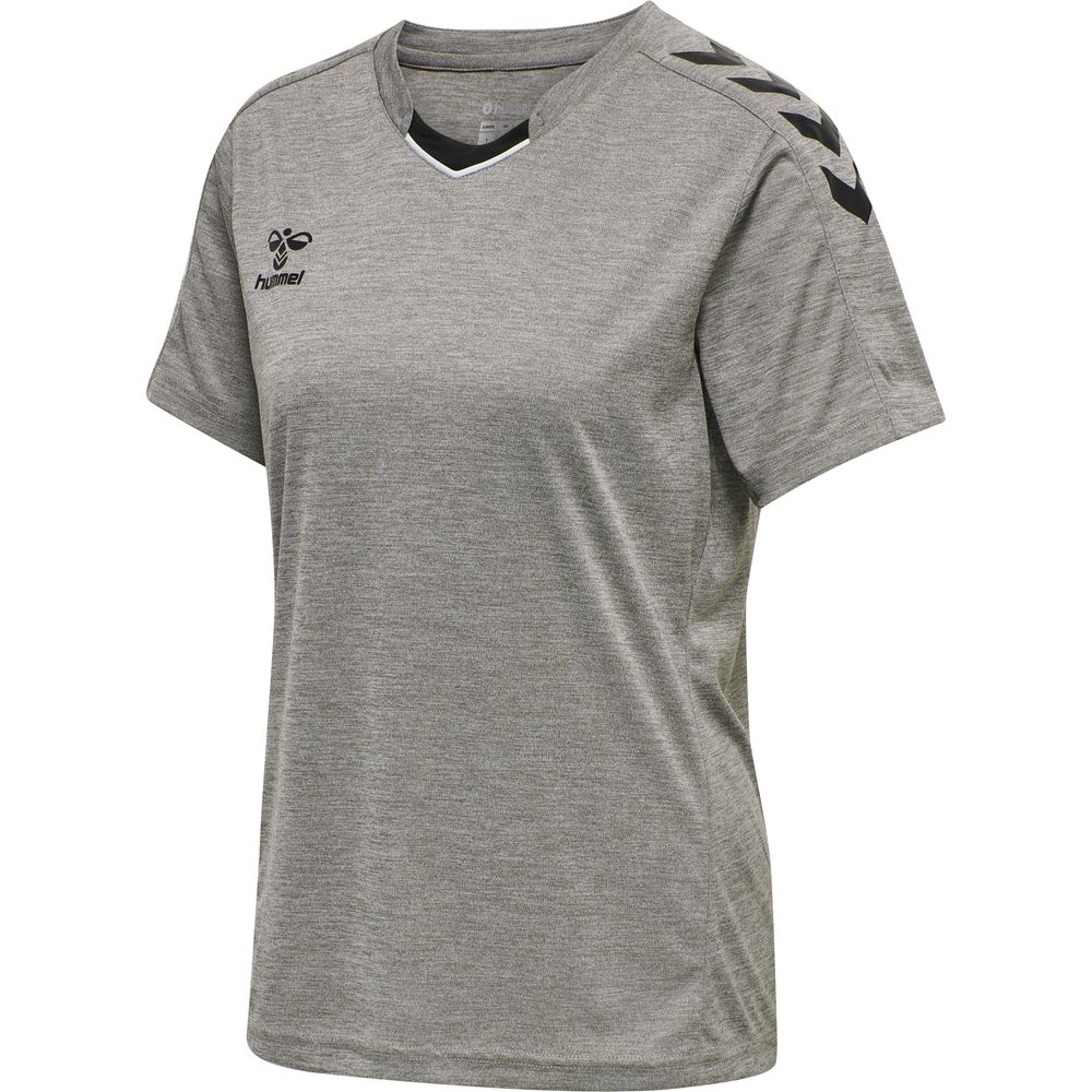 Hummel Hmlcore Xk Poly Jersey S/S Woman - grey melange