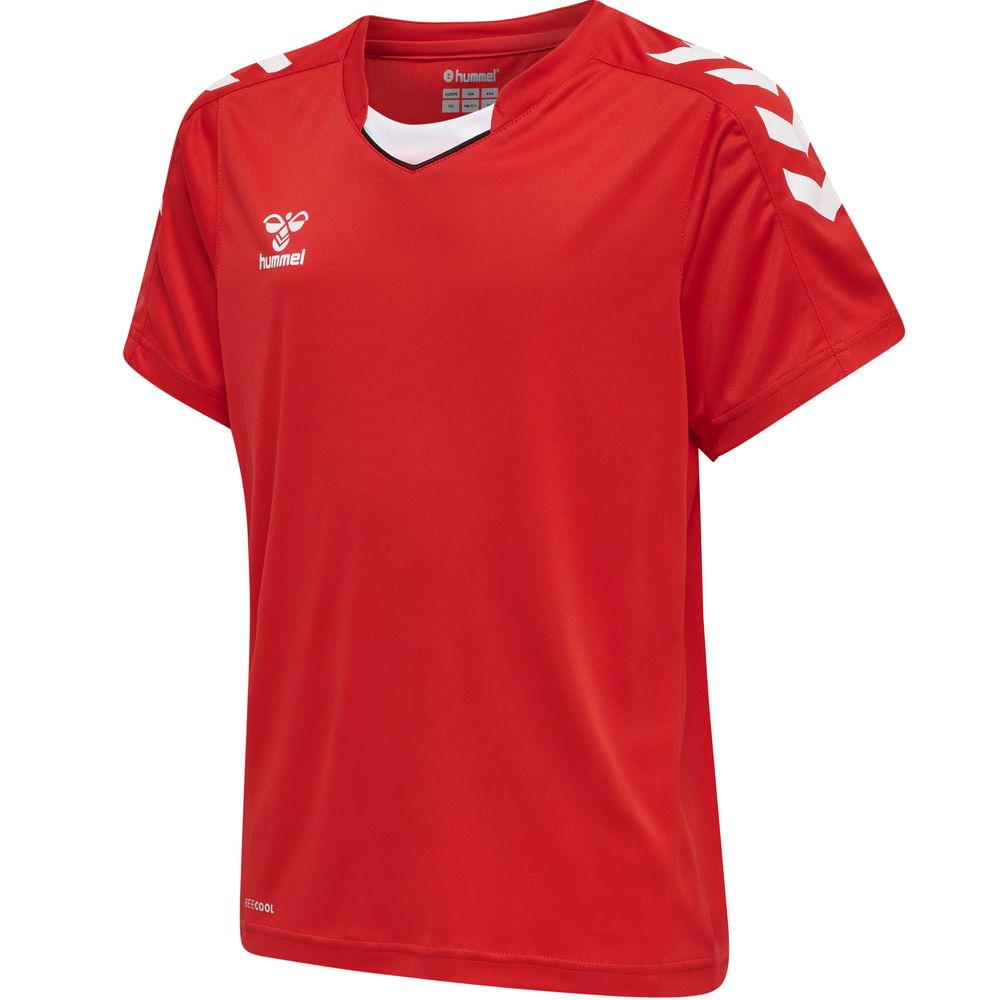 Hummel Hmlcore Xk Poly Jersey S/S Kids - true red