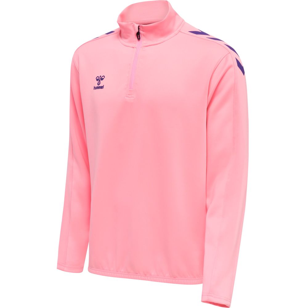 Hummel Hmlcore Xk Half Zip Poly Sweat - cotton candy
