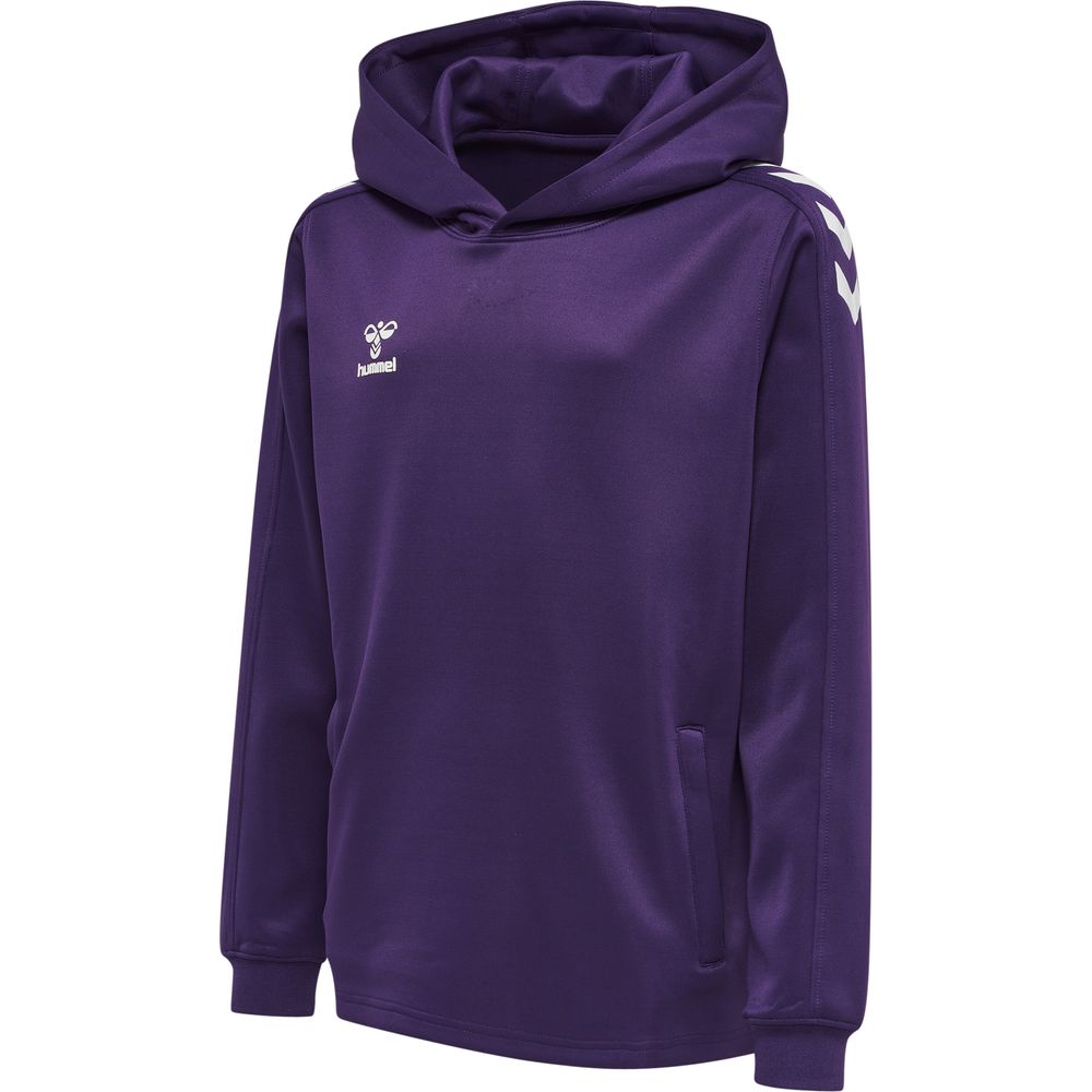 Hummel Hmlcore Xk Poly Kids Sweat Hoodie - acai/white