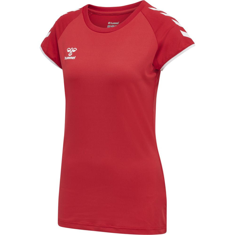 Hummel Hmlcore Volley Stretch Tee Wo - true red
