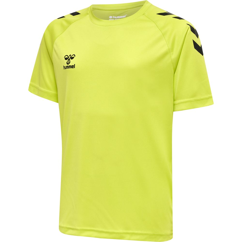 Hummel Hmlcore Xk Core Poly T-Shirt S/S Ki - lime popsicle
