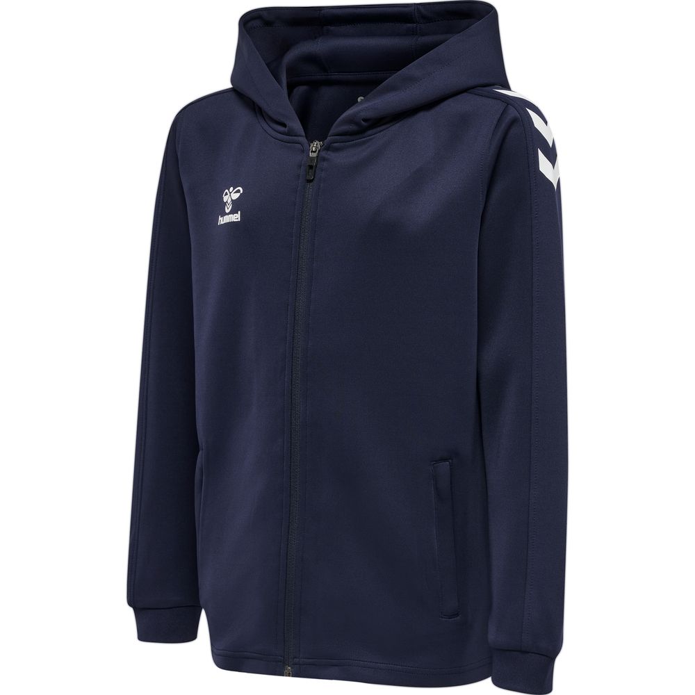 Hummel Hmlcore Xk Poly Zip Hood Sweat Kids - marine
