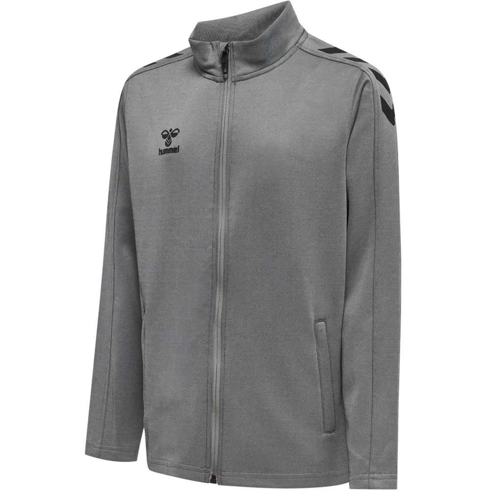 Hummel Hmlcore Xk Poly Zip Sweat Kids - grey melange