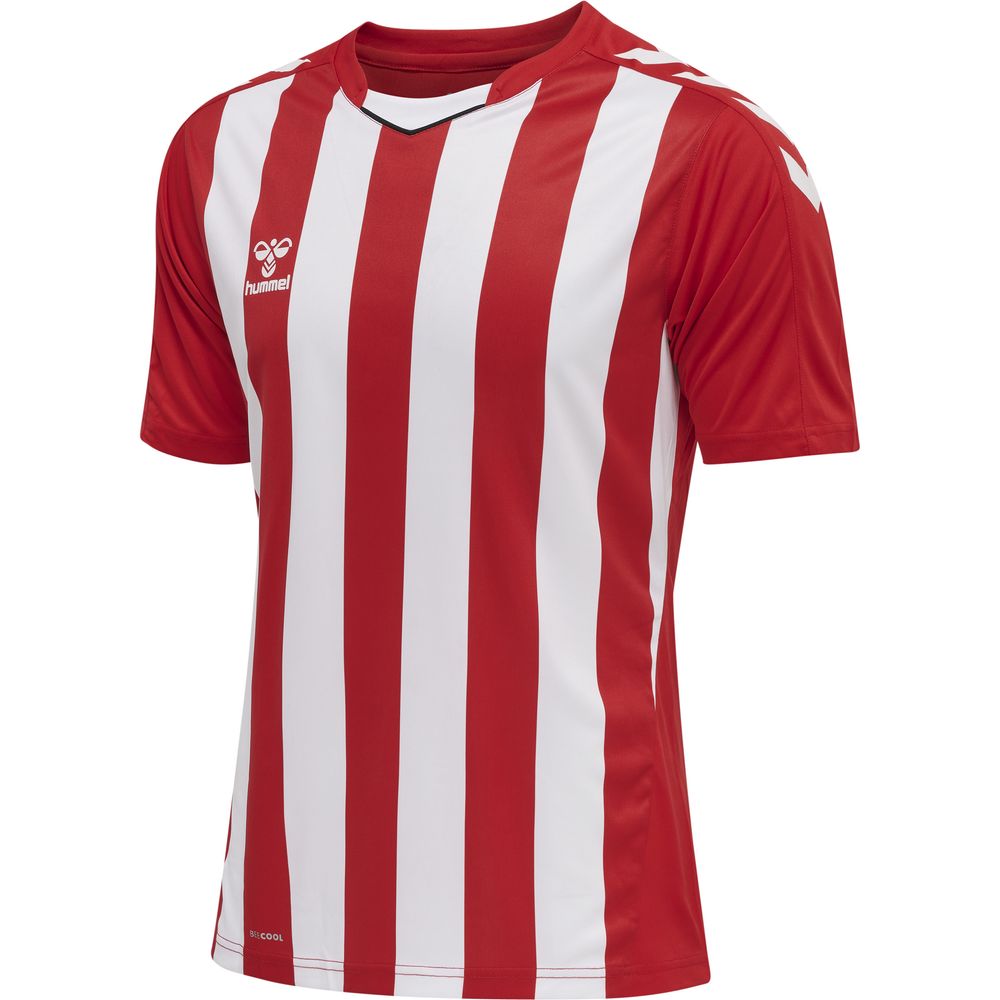 Hummel Hmlcore Xk Striped Jersey S/S - true red/white