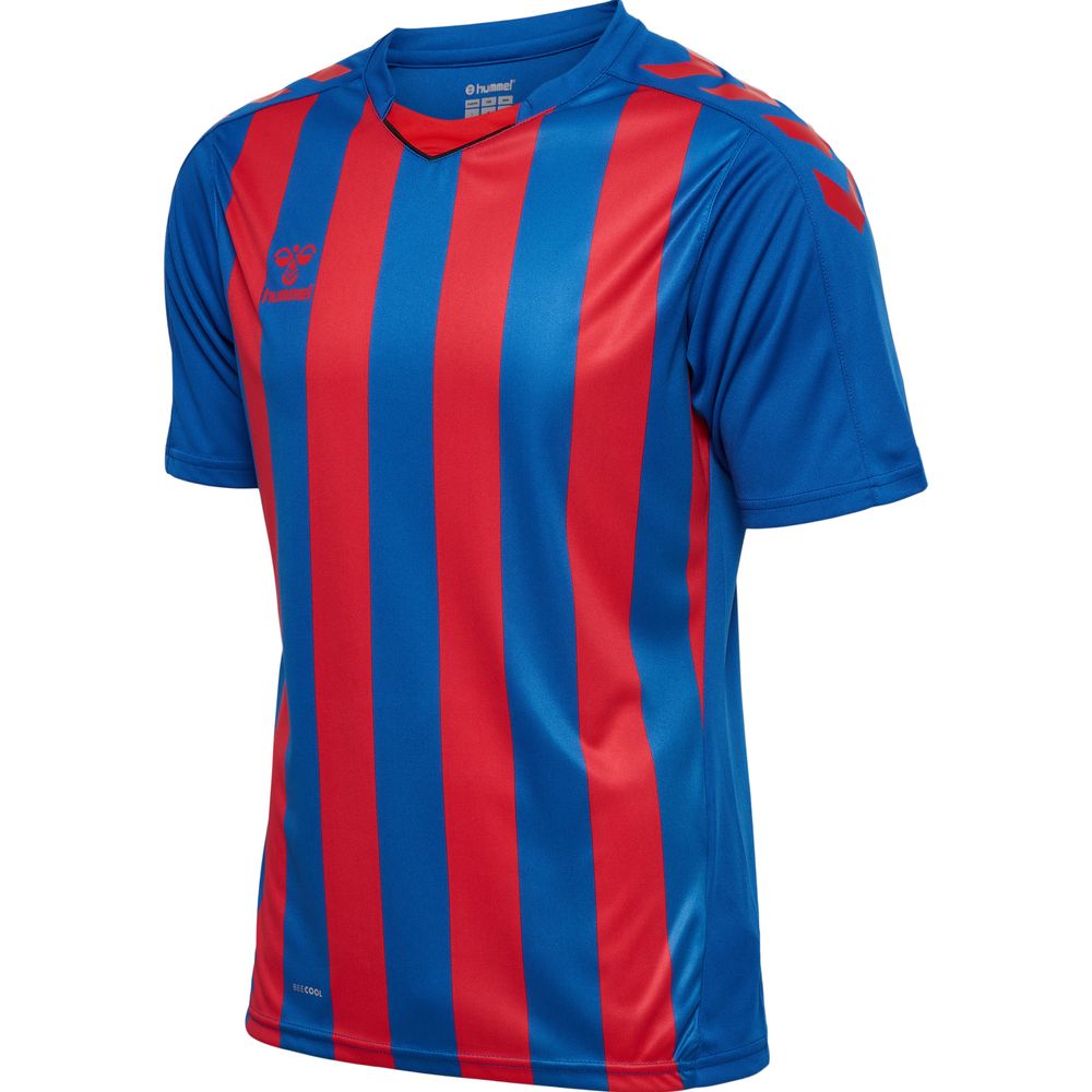 Hummel Hmlcore Xk Striped Jersey S/S - true blue/true red