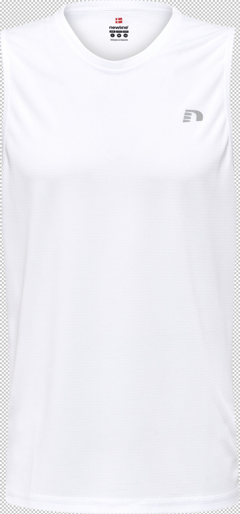 newline Men Core Running Singlet - white
