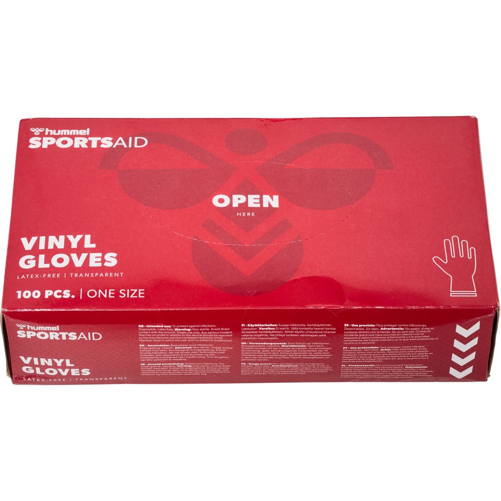 Hummel Vinyl Gloves - white