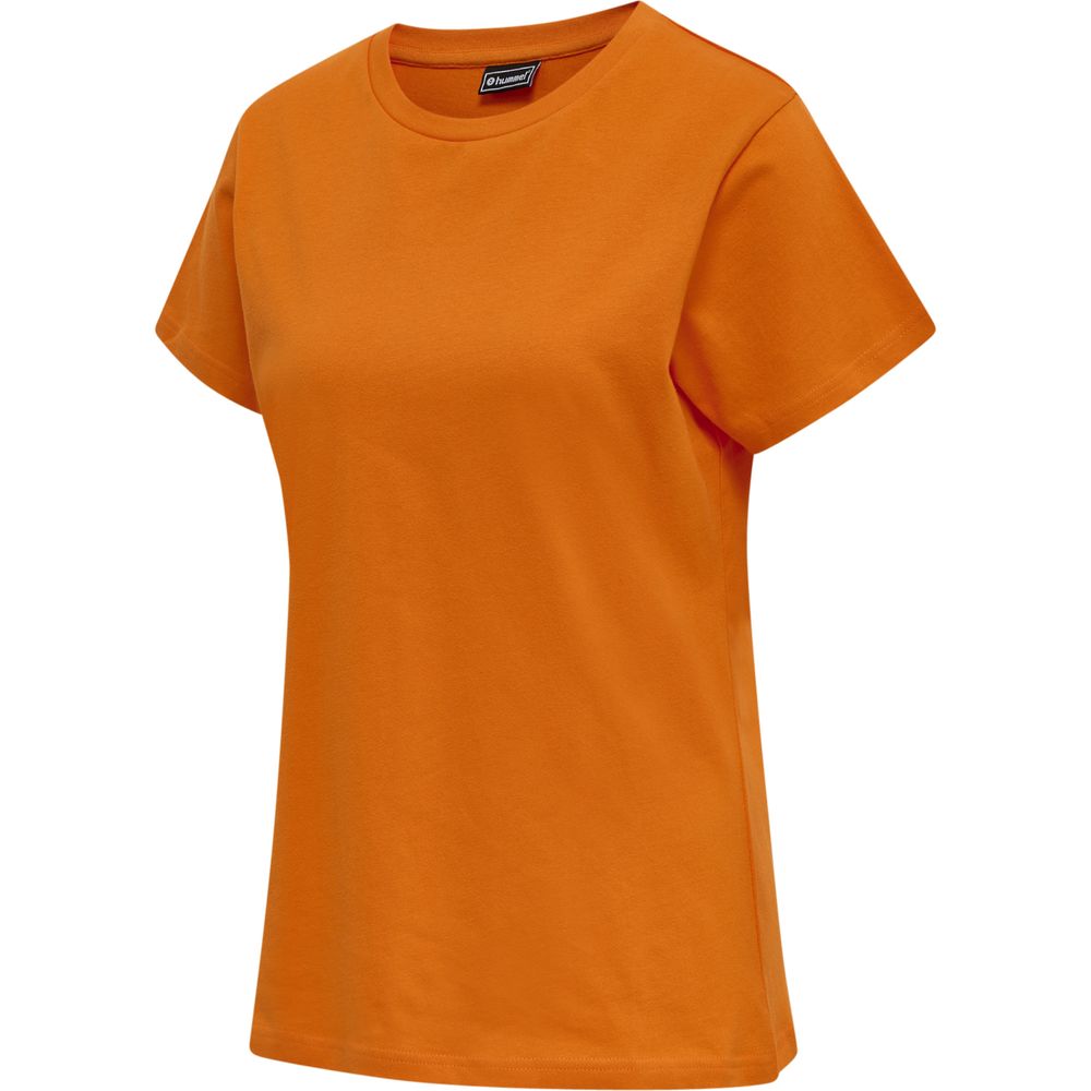 Hummel Hmlred Heavy T-Shirt S/S Woman - orange tiger