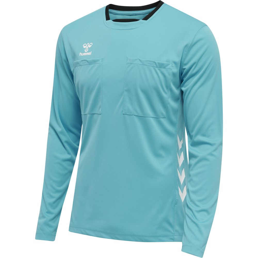 Hummel Hmlreferee Chevron Jersey L/S - scuba blue