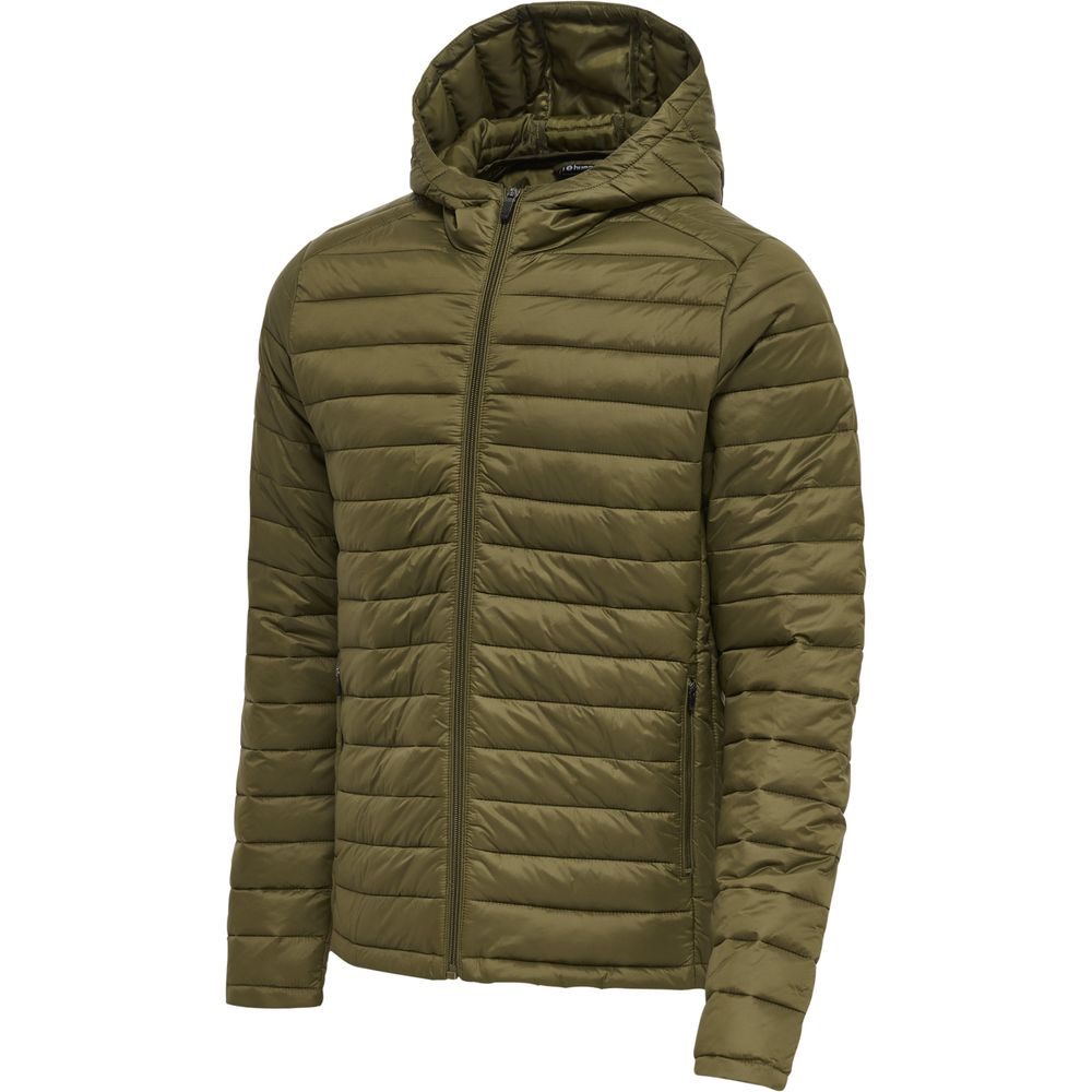 Hummel Hmlred Quilted Hood Jacket - dark olive