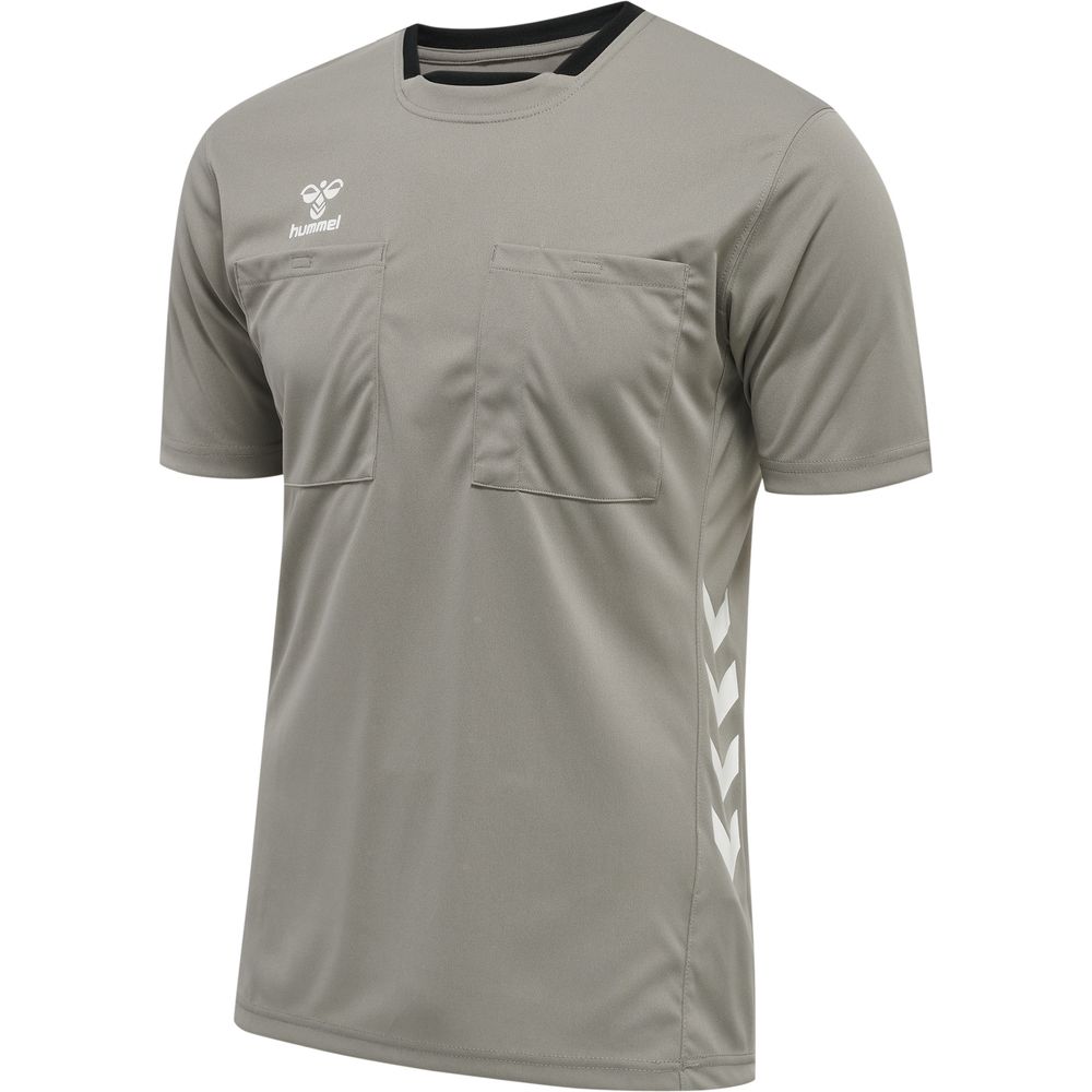 Hummel Hmlreferee Chevron Jersey S/S - steeple gray