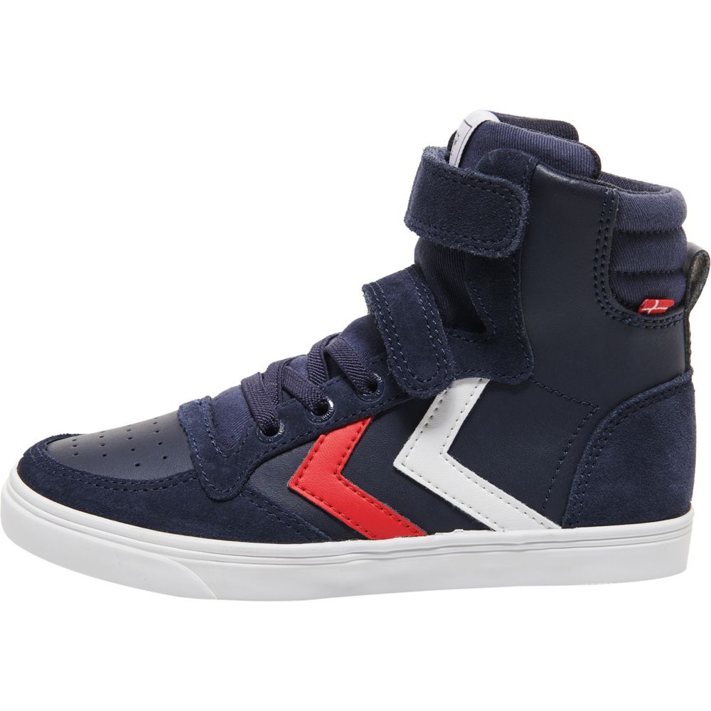 Hummel Slimmer Stadil Leather High Jr - peacoat