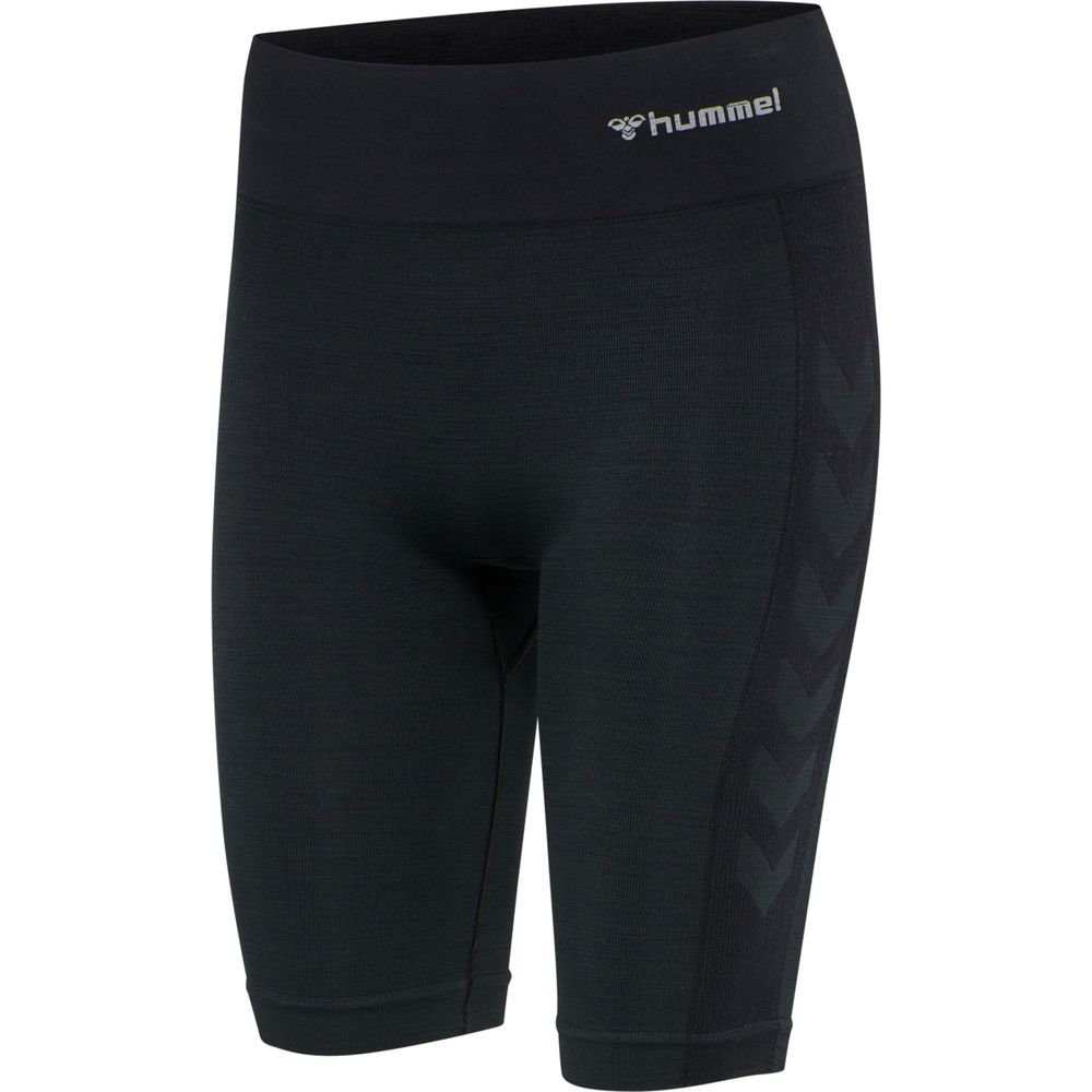 Hummel Hmlclea Seamless Cycling Shorts - black melange
