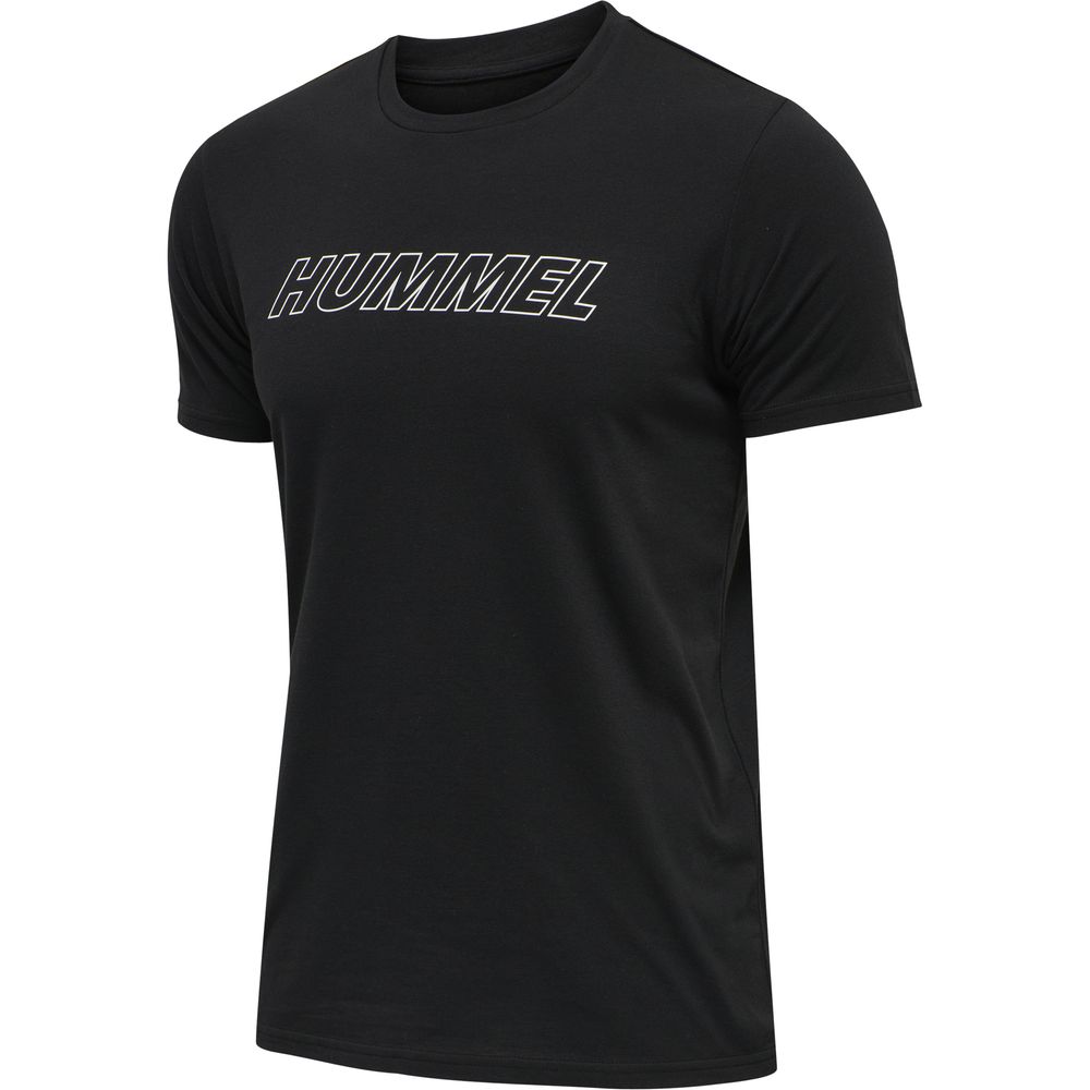 Hummel Hmlte Callum Cotton T-Shirt - black