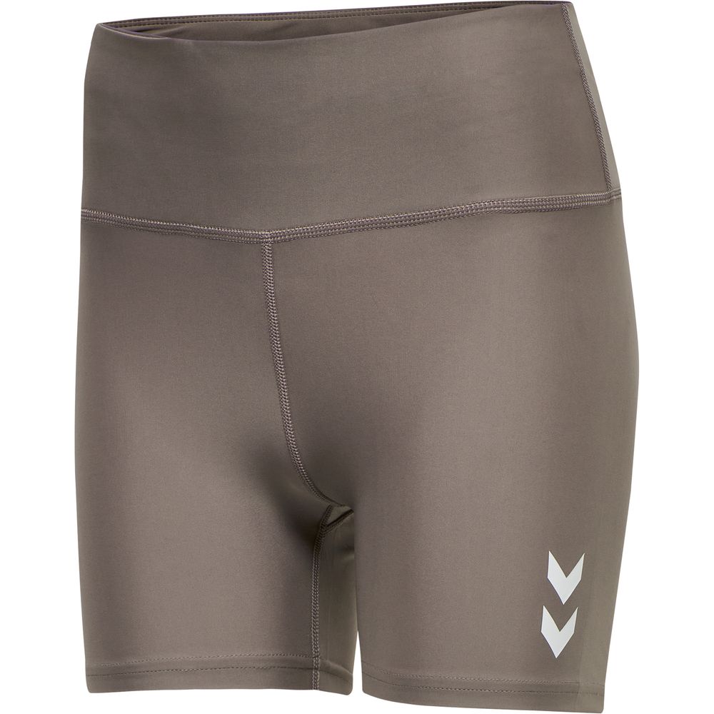 Hummel Hmlte Tola Hw Tight Shorts - driftwood