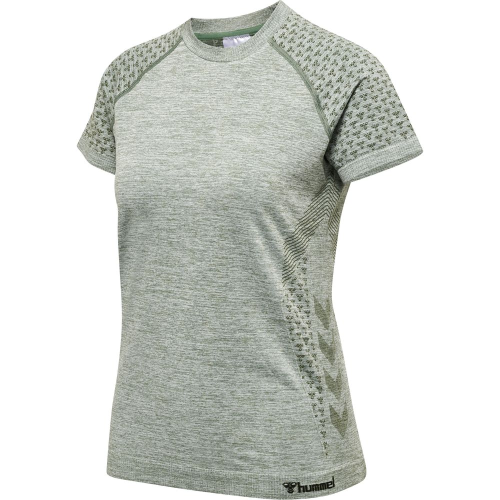 Hummel Hmlci Seamless T-Shirt - lily pad melange