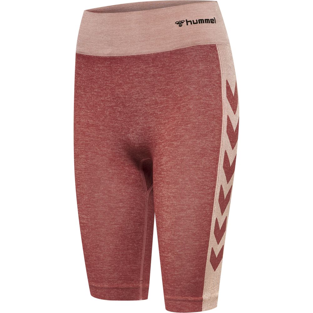 Hummel Hmlclea Seamless Cycling Shorts - withered rose/rose tan melange