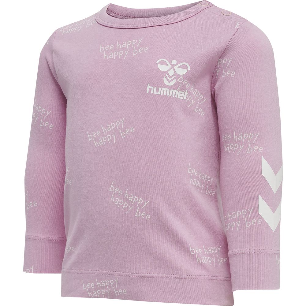 Hummel Hmlcalen T-Shirt L/S - mauve mist