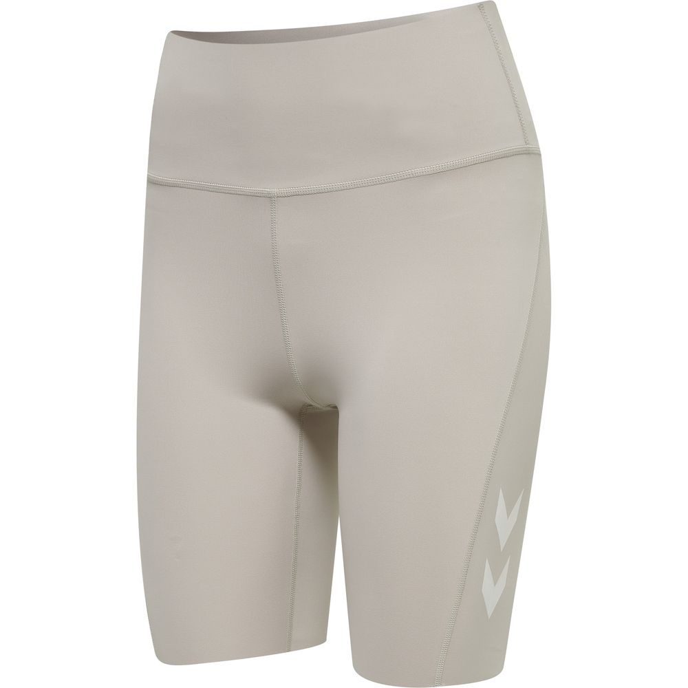 Hummel Hmlmt Grace Hw Tight Shorts - chateau gray