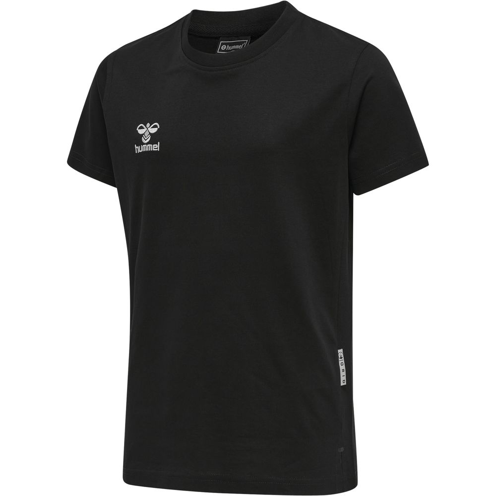 Hummel Hmlmove Grid Cotton T-Shirt S/S Kid - black