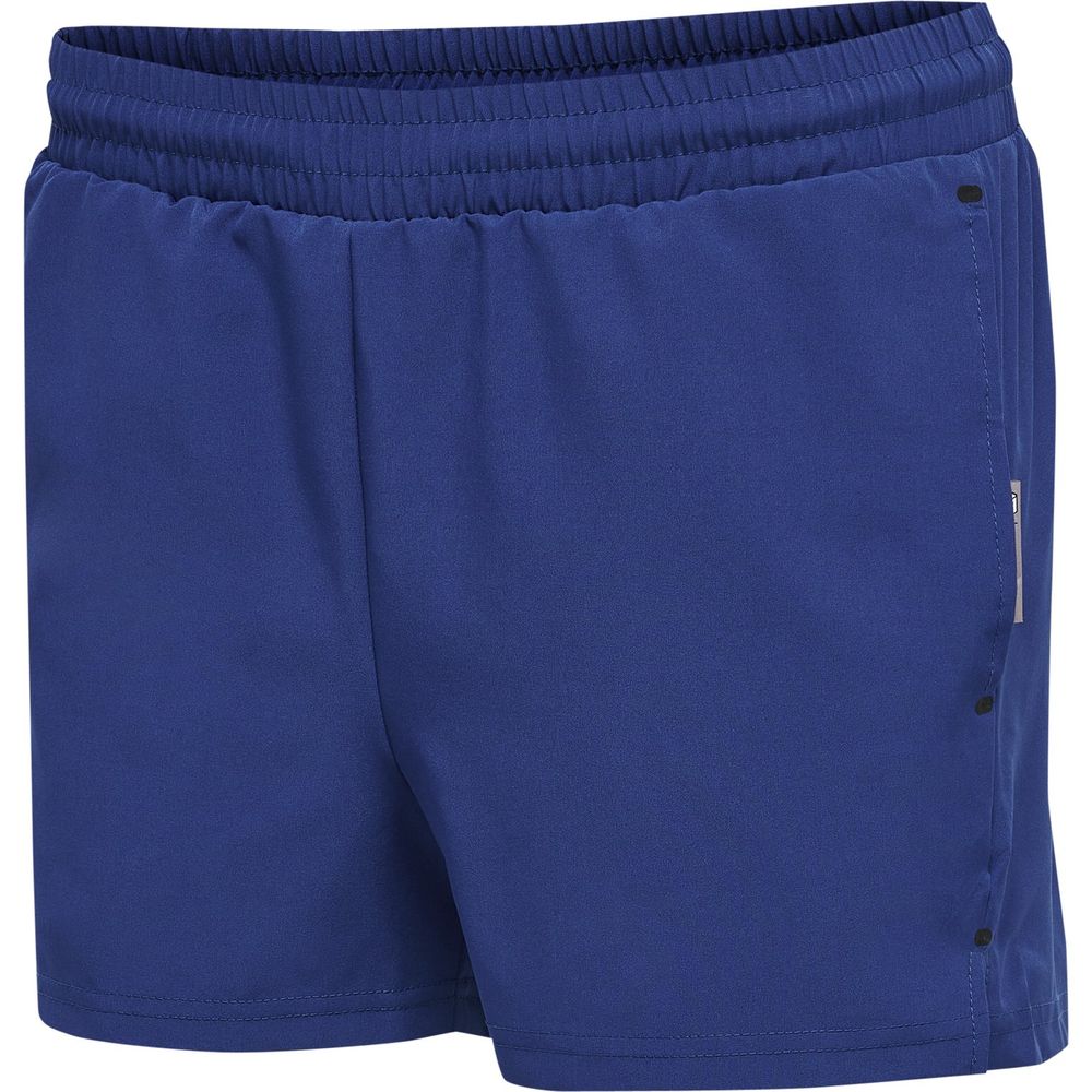 Hummel Hmlmove Grid Woven Shorts Woman - sodalite blue