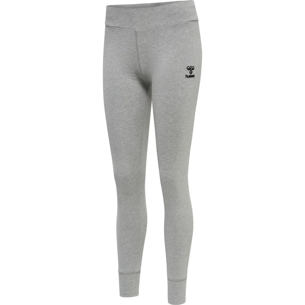 Hummel Hmlmove Grid Cotton Tights - grey melange