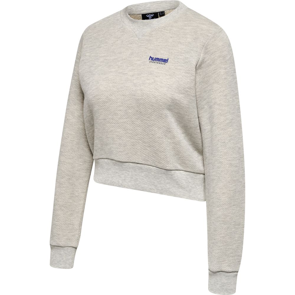 Hummel Hmllgc Shai Short Sweatshirt - legacy melange