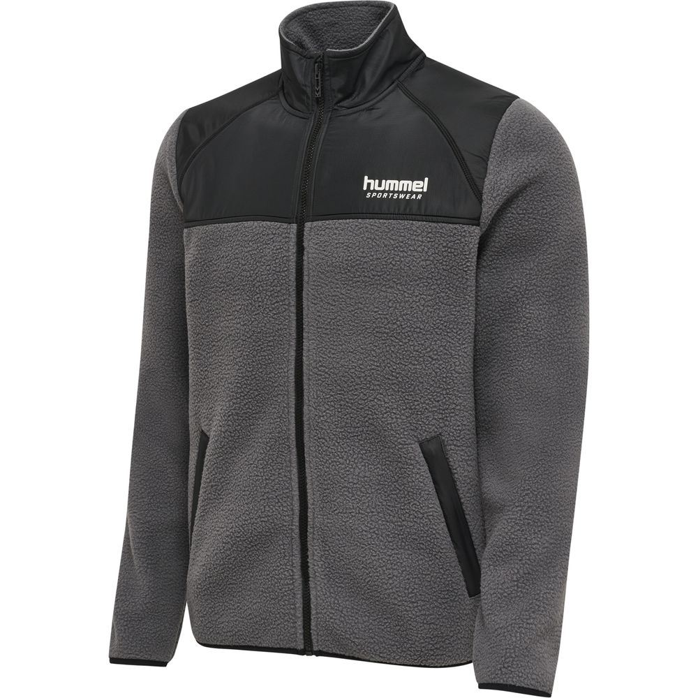 Hummel Hmllgc Charley Fleece Jacket - blackened pearl