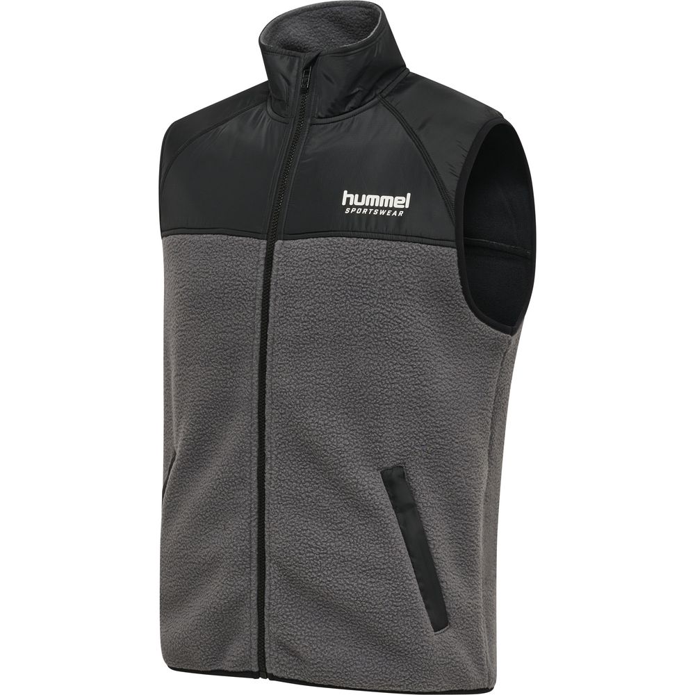 Hummel Hmllgc Charley Fleece Waistcoat - blackened pearl