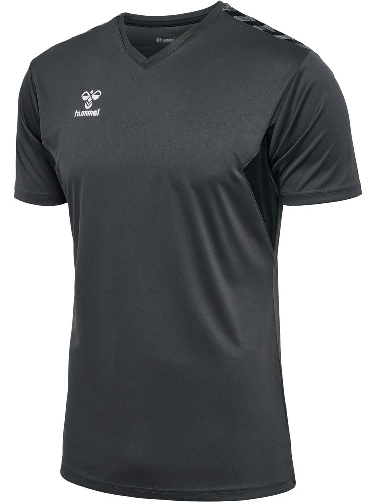 Hummel Hmlauthentic Pl Jersey S/S - asphalt