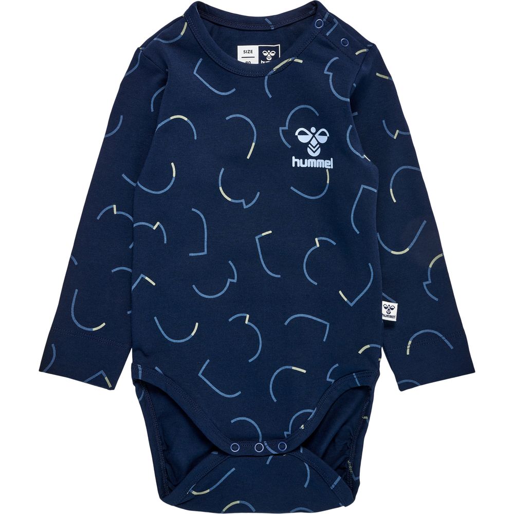 Hummel Hmlobi Body L/S - black iris