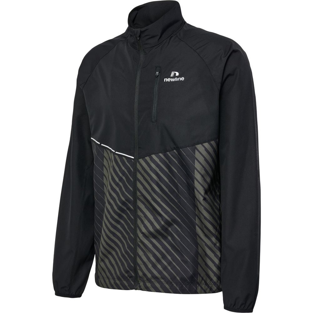 newline Nwlpace Jacket - black beluga aop