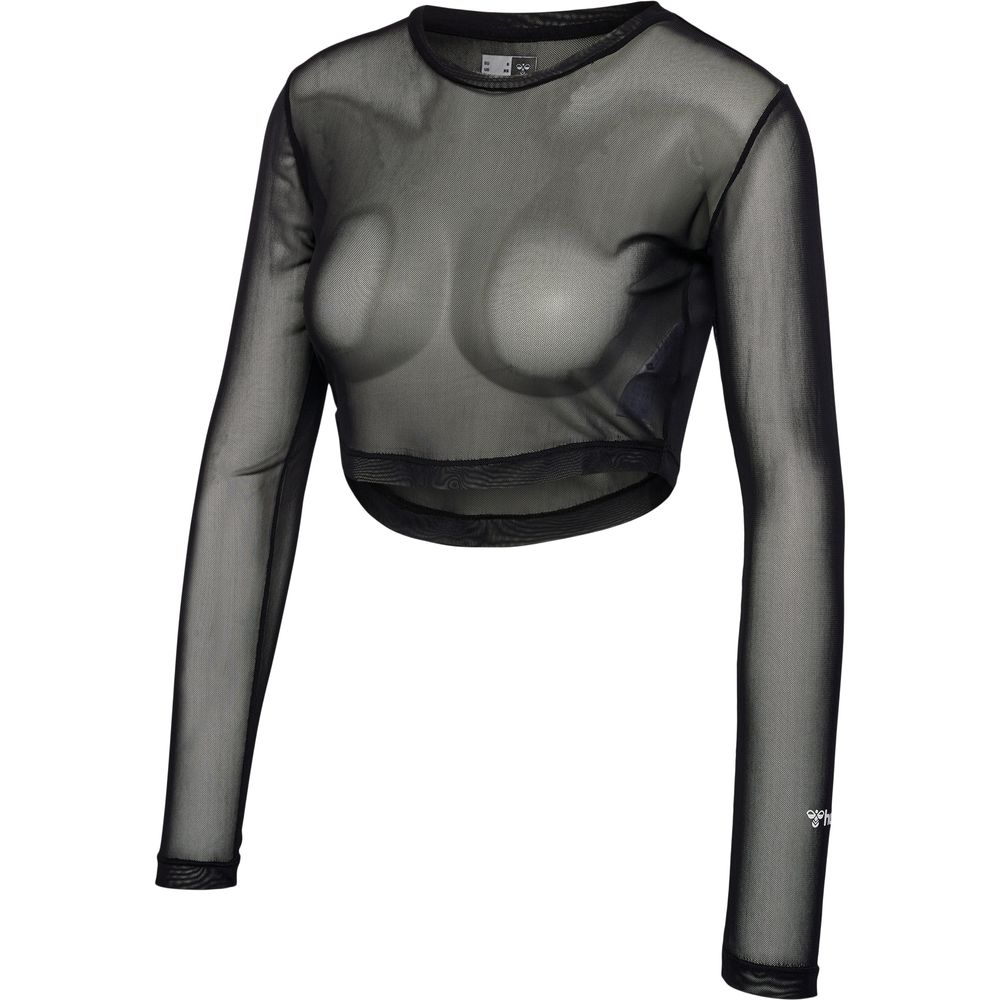 Hummel Hmlmt Fierce Mesh T-Shirt L/S - black