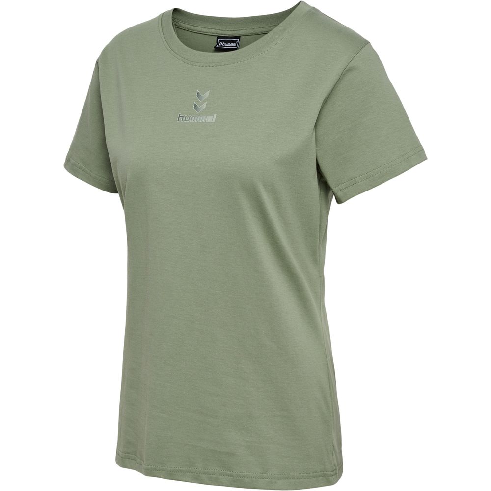 Hummel Hmlactive Chevrons Co Tee S/S Woman - sea spray
