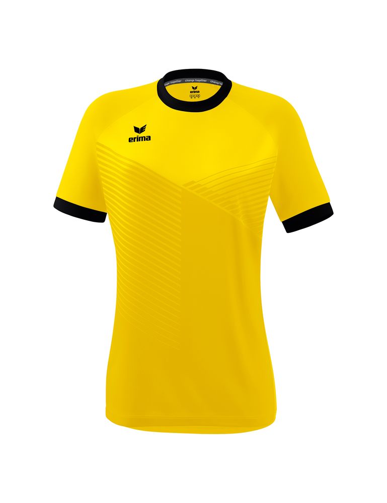 Erima Mantua Jersey Shortsleeve - yellow/black