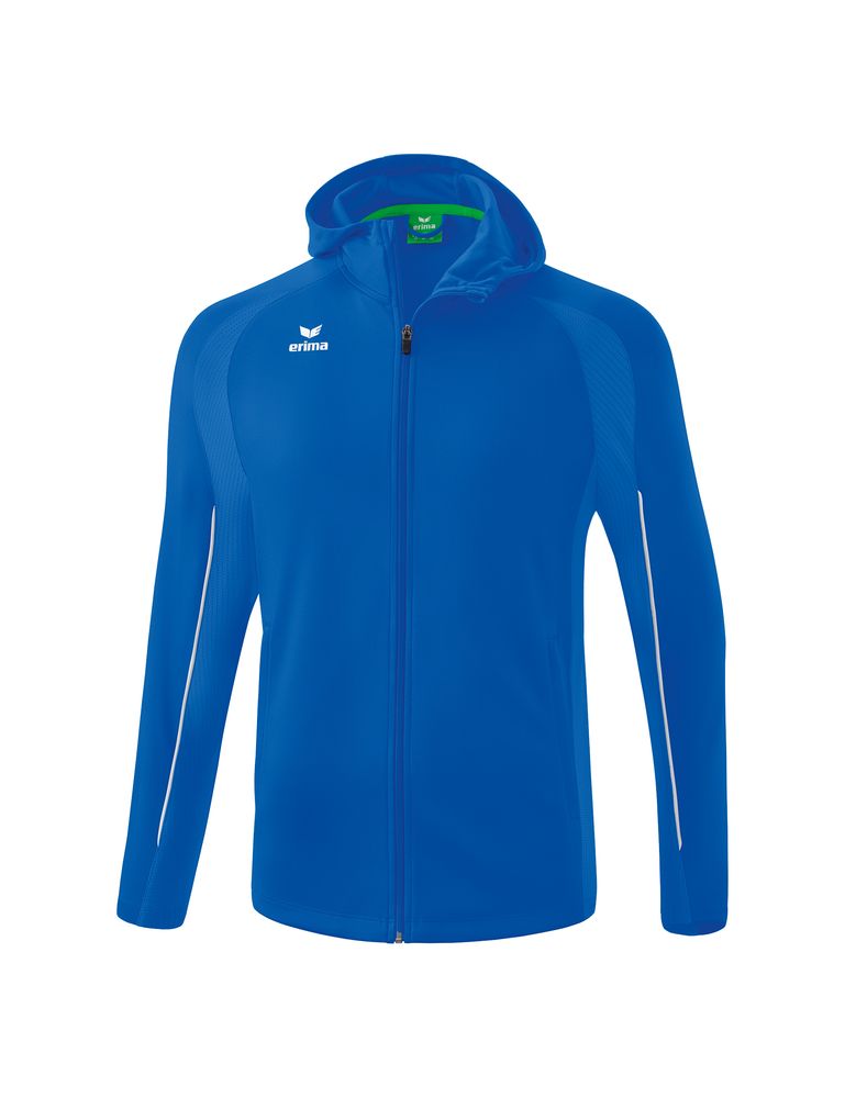 Erima Liga Star Training Jacket With Hood - new royal/white