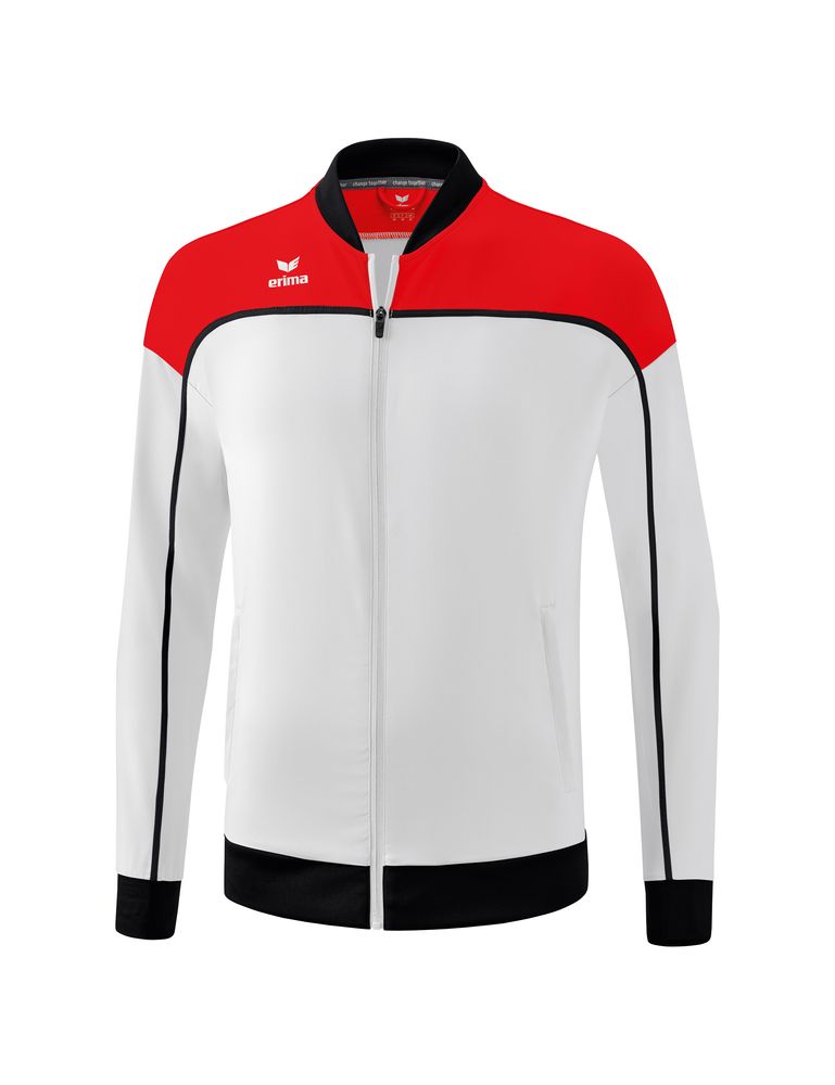 Erima Change Presentation Jacket - white/red/black