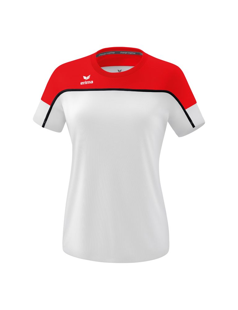 Erima Change T-Shirt Function - white/red/black