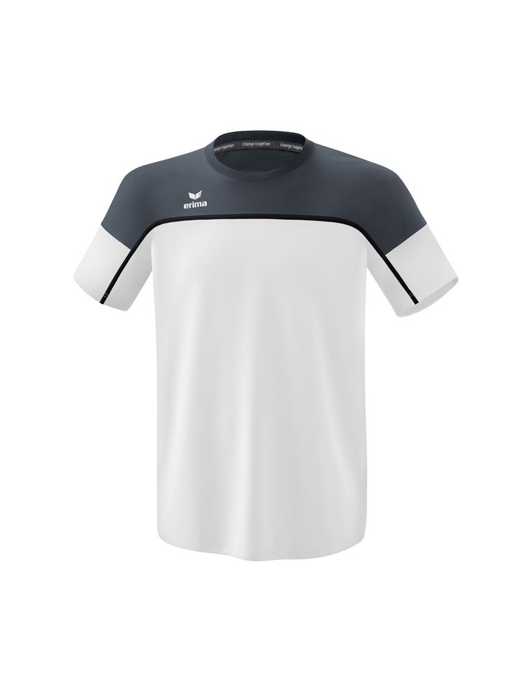 Erima Change T-Shirt Function - white/slate grey/black