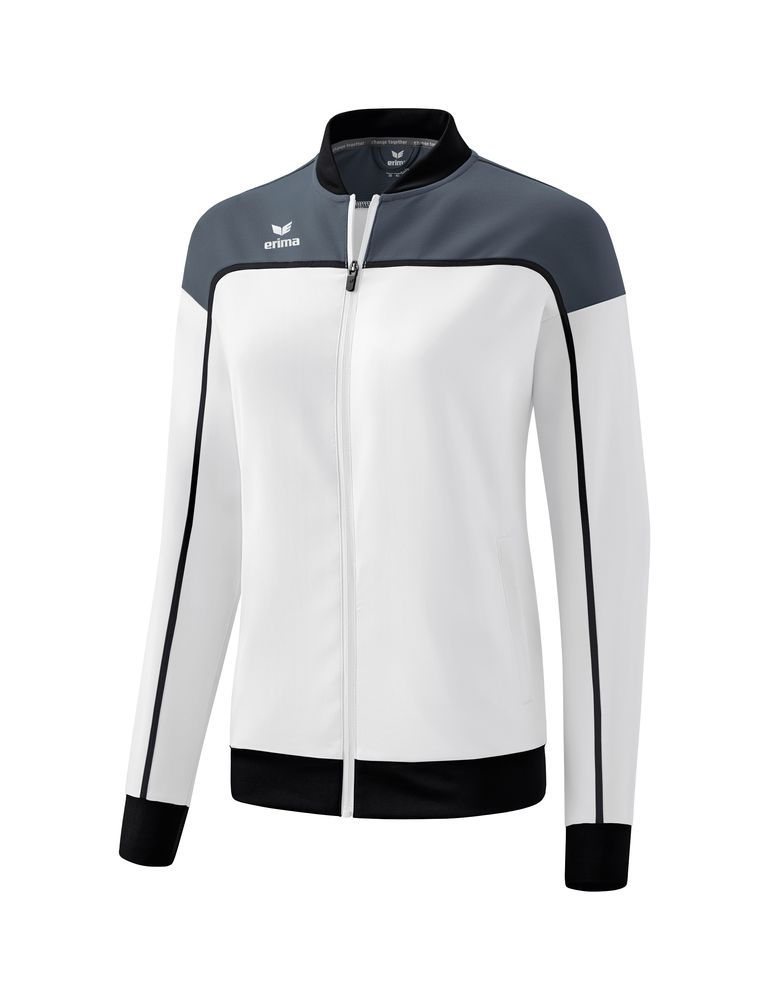 Erima Change Presentation Jacket - white/slate grey/black